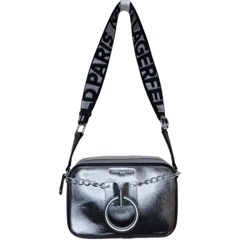 Karl Lagerfeld Maybelle Cyber Punk Custom O-Ring Crossbody Camera Bag